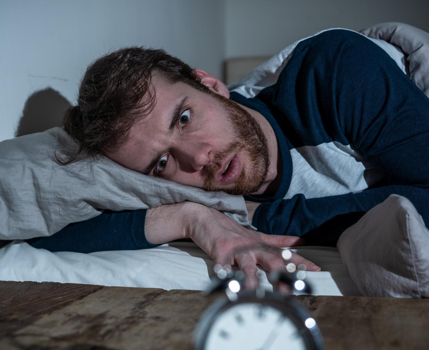 قلق عند النوم