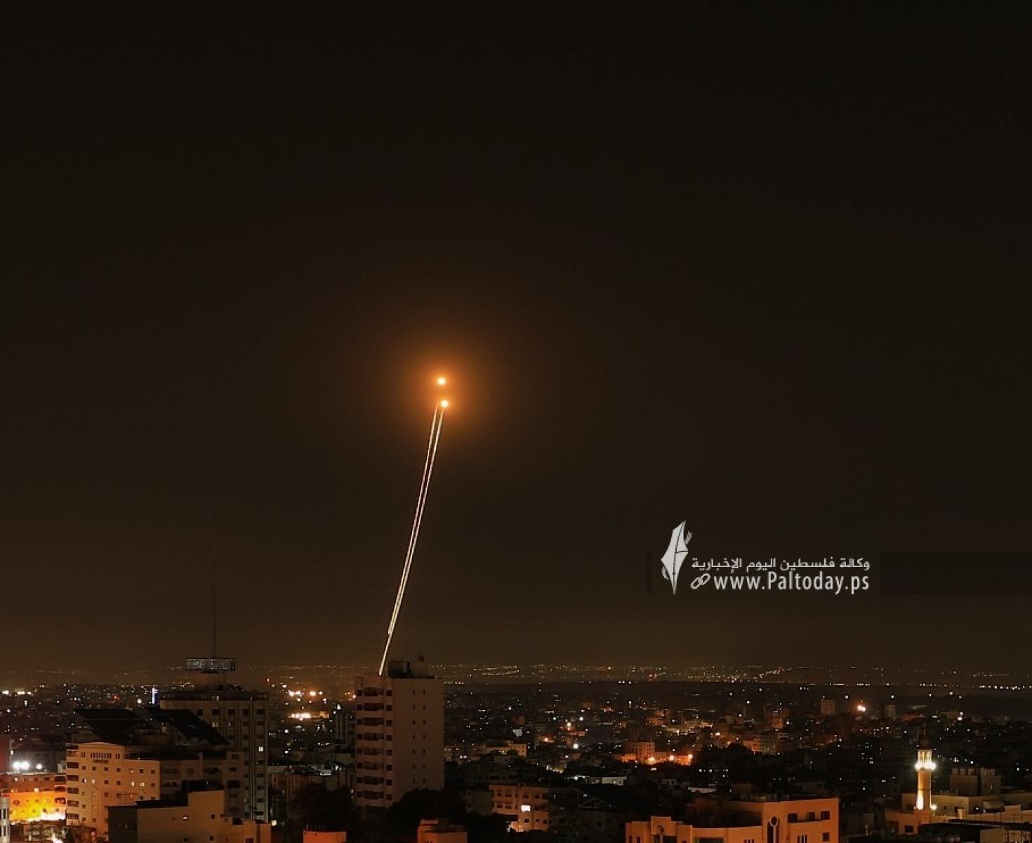 صاروخ من قطاع غزة
