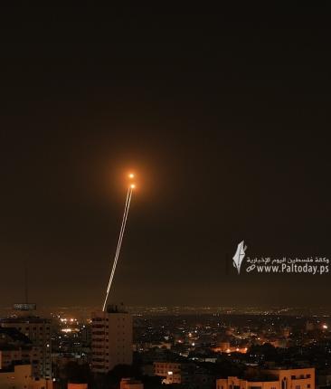 صاروخ من قطاع غزة