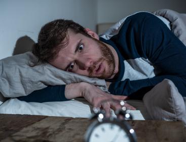 قلق عند النوم