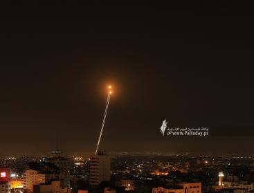 صاروخ من قطاع غزة