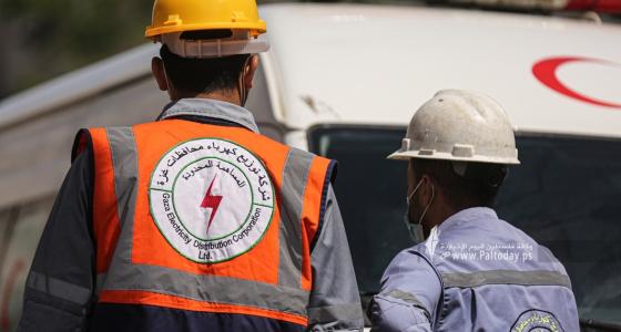 شركة الكهرباء غزة1.JPG