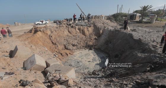 أضرار القصف الاسرائيلي على غزة والتي طالب منشآت ومدارس (12).JPG