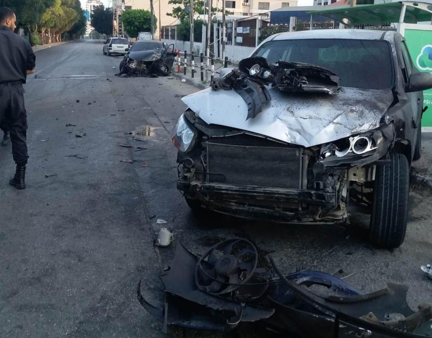 حوادث السير خلال 24 ساعة الماضية في غزة