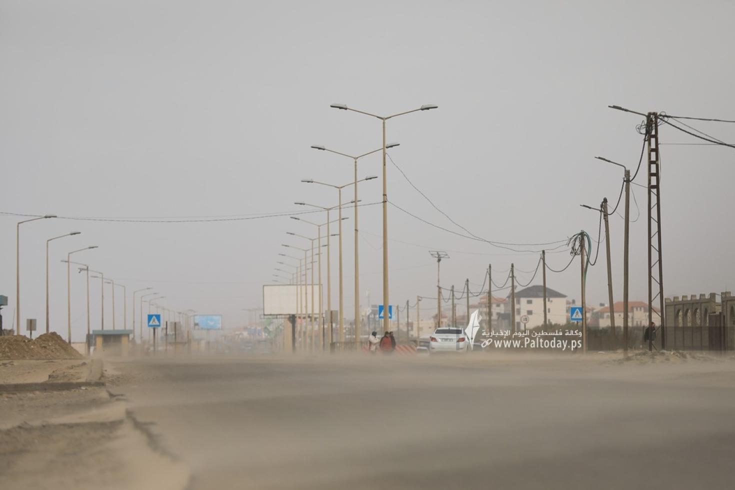 منخفض جوى غزة- ارشيفية