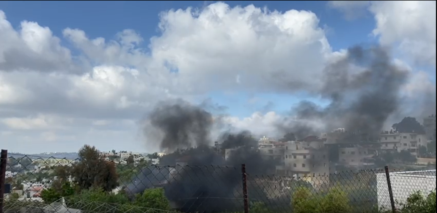 إطلاق نار واحراق منازل بشجار عائلي في الخليل