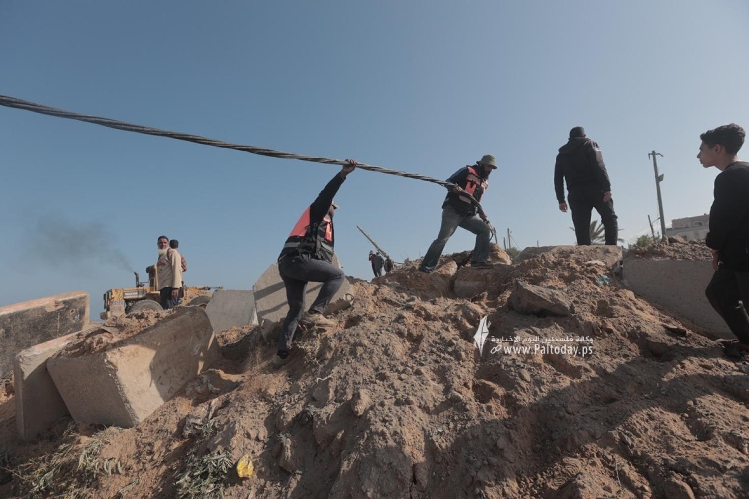 أضرار القصف الاسرائيلي على غزة والتي طالب منشآت ومدارس (11).JPG