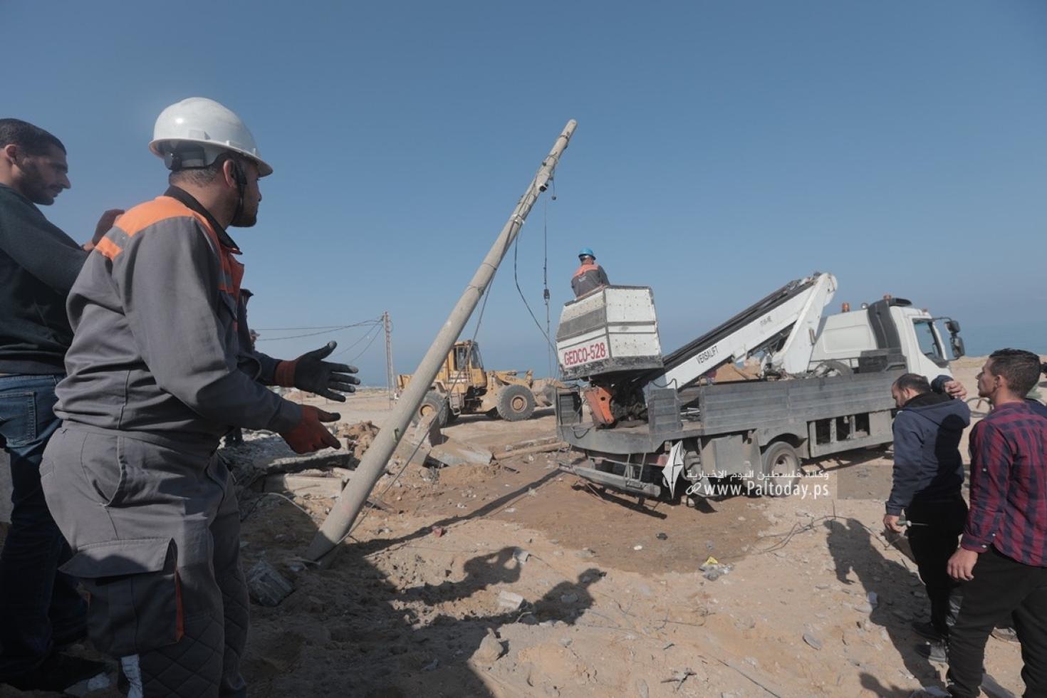 أضرار القصف الاسرائيلي على غزة والتي طالب منشآت ومدارس (16).JPG